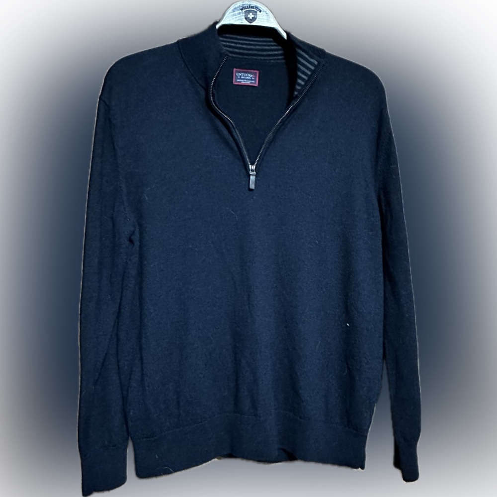 Untuckit merino wool 1/4 zip sweater size xxl